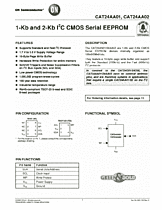 DataSheet CAT24AA01 pdf